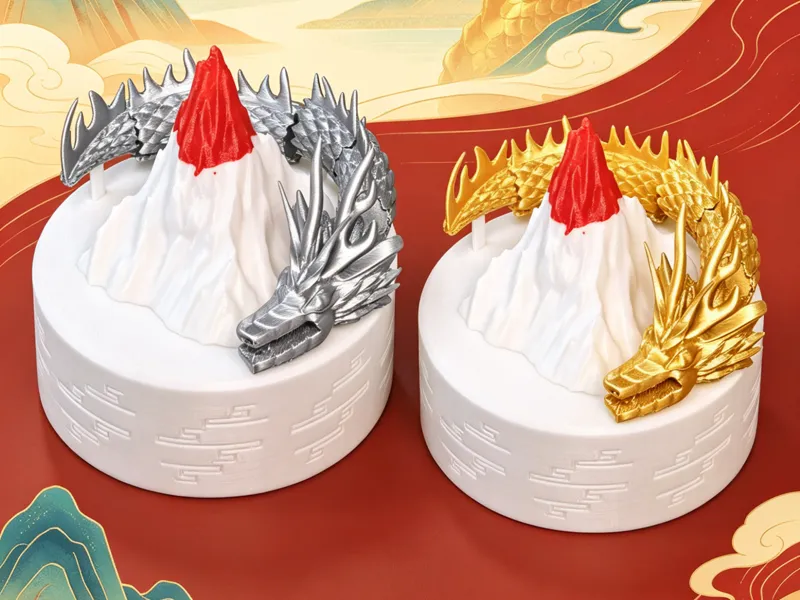 龙影掠仙峰|可旋转桌搭解压利器