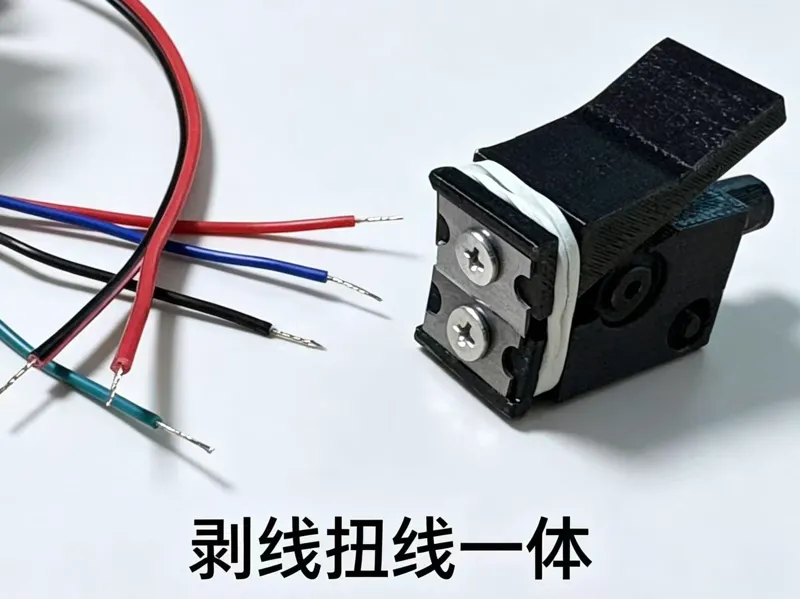 剥线扭线一体机