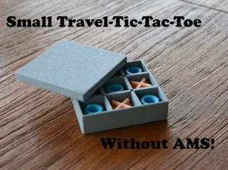 Small Travel-Tic-Tac-Toe