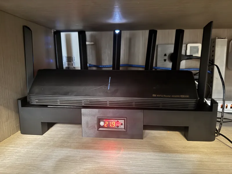小米AX6000路由器温控散热底座 BE7000散热（兼容AX3600 AX6000 BE7000）
