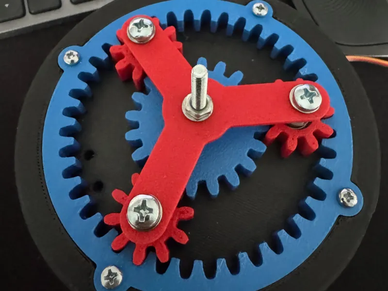 Planetary Gear MG996R servo engine gearbox