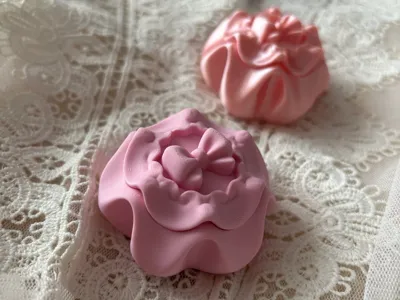 catta-Lace Bow Jewelry Box Storage Box Cosmetic Box Photography Decorative Prop Ornament