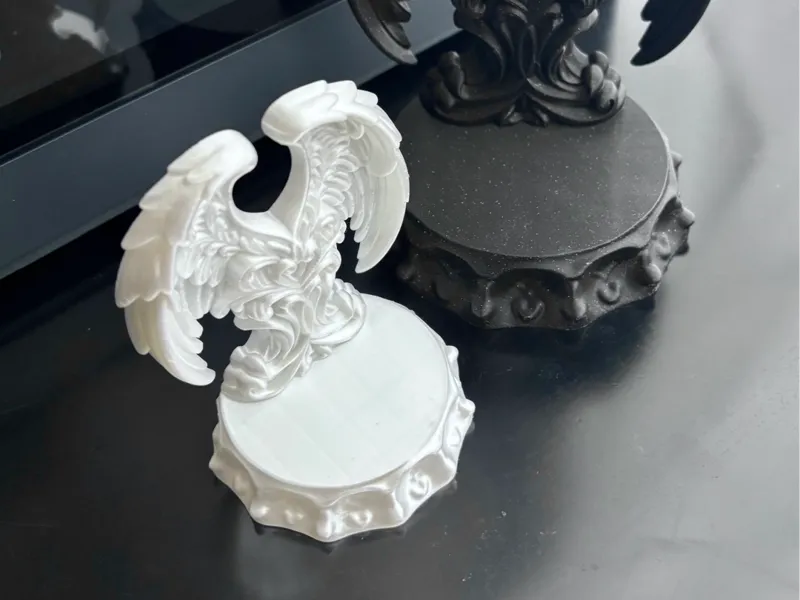 catta-哥特风爱心翅膀盲盒展示架首饰架娃娃屋道具拍照装饰