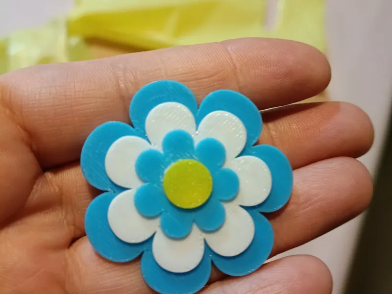 Escarapera Argentina Flor