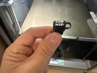 copri usb h2d personalizzato