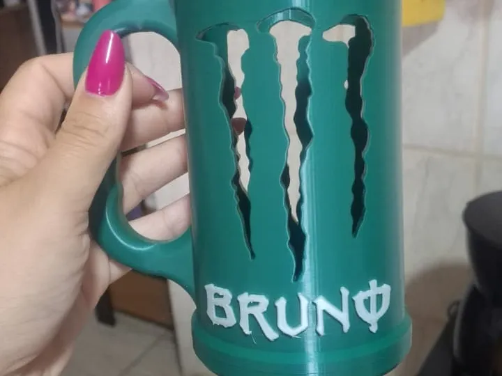 Copo monster Marlete