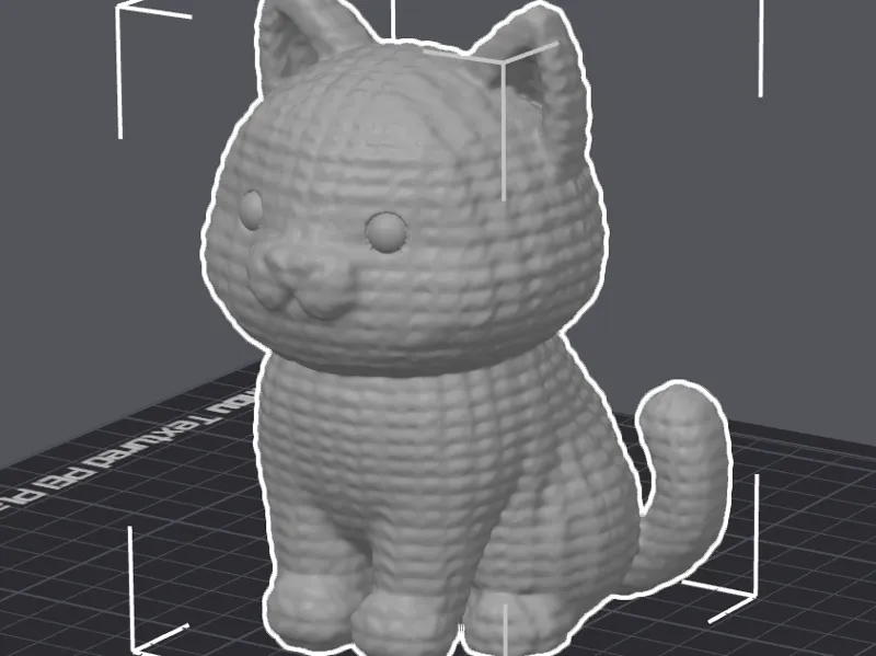 Knitted_Cat - Gatto a Maglia