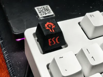 World of Warcraft Horde Keycap
