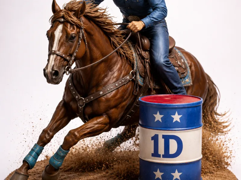 Male Barrel Racing