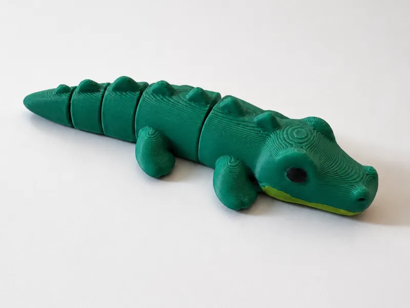 Cute Flexi Crocodile