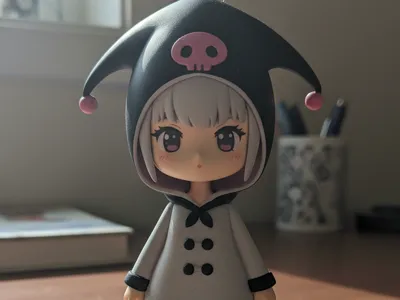 Kuromi Q-version Standing Figure