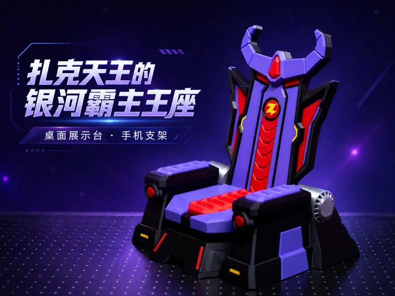 扎克天王的银河霸主王座（手机支架）