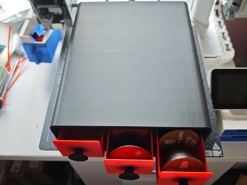 Coffee machine drawer