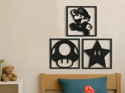 Simple Super Mario World Frames