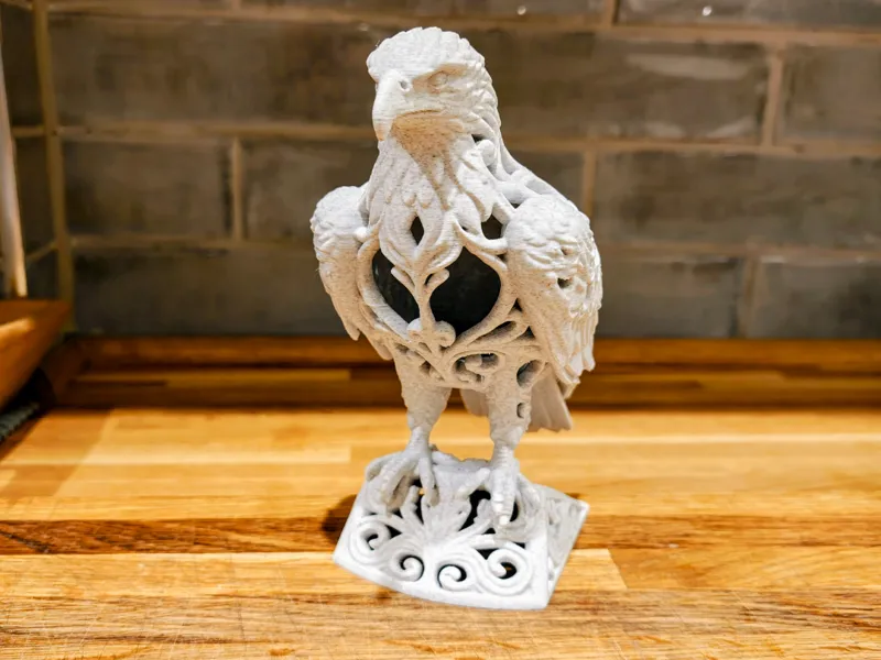 Eagle hollow and decorative stand
