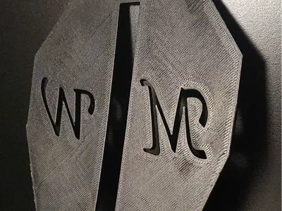 Coffin toilet sign 