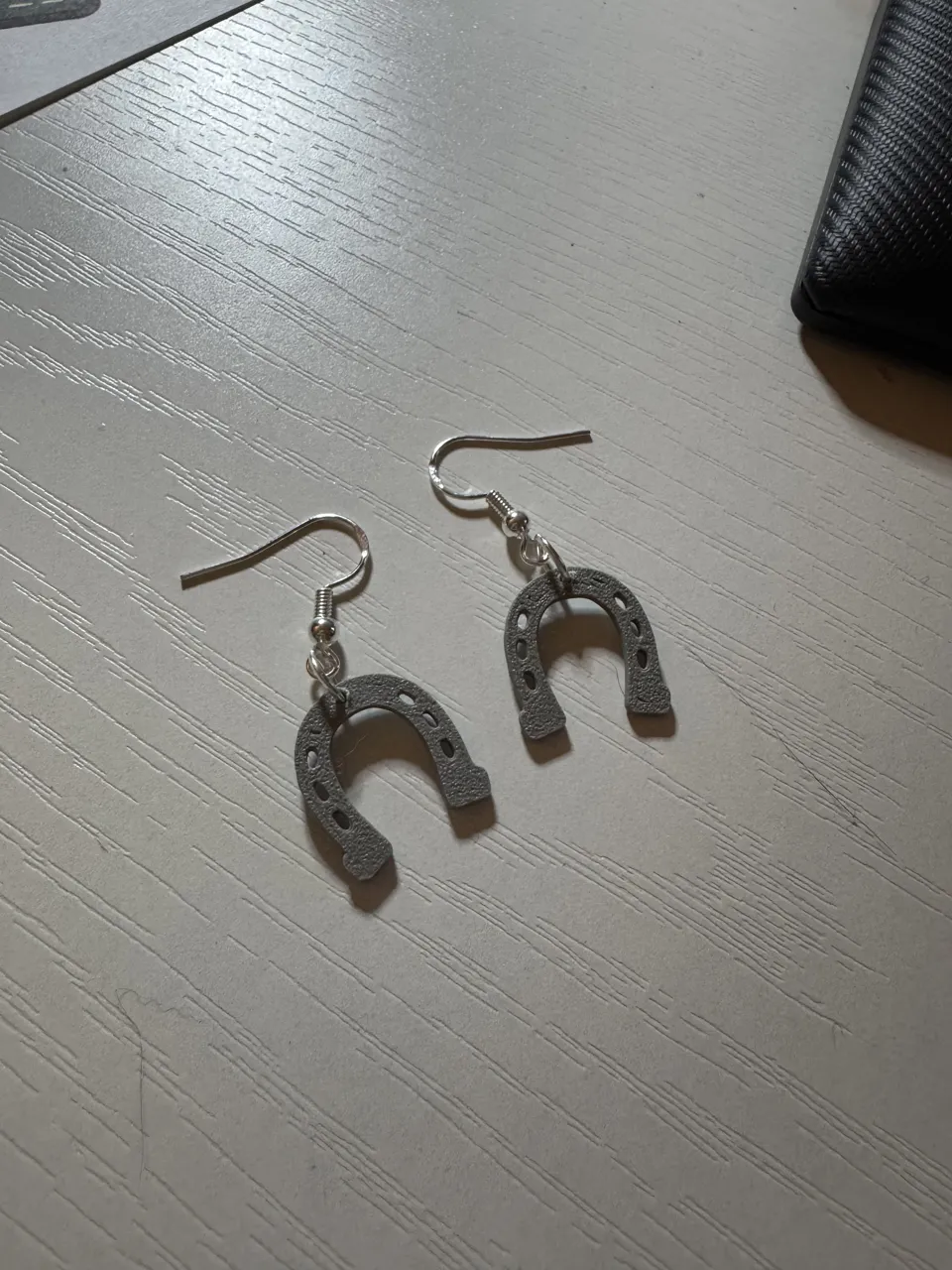 Horseshoe Earrings view 2