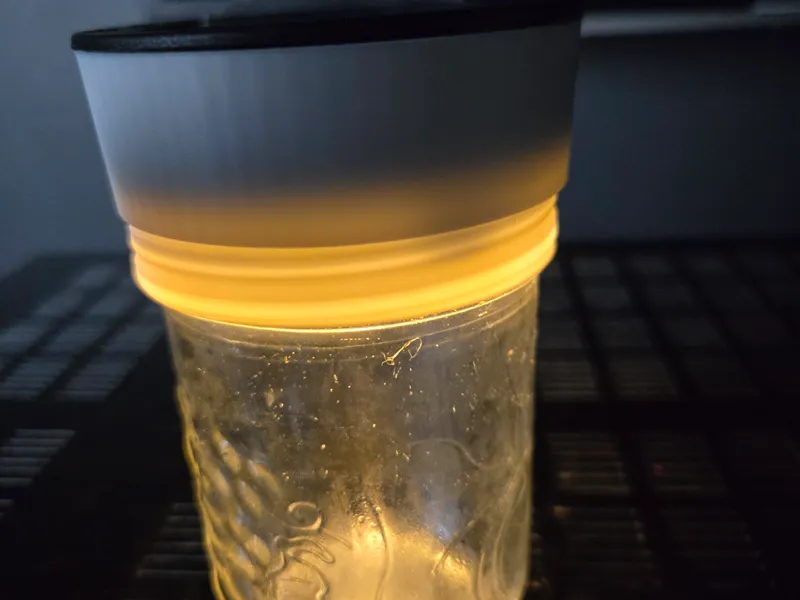 500ml mason jar solar light adapter