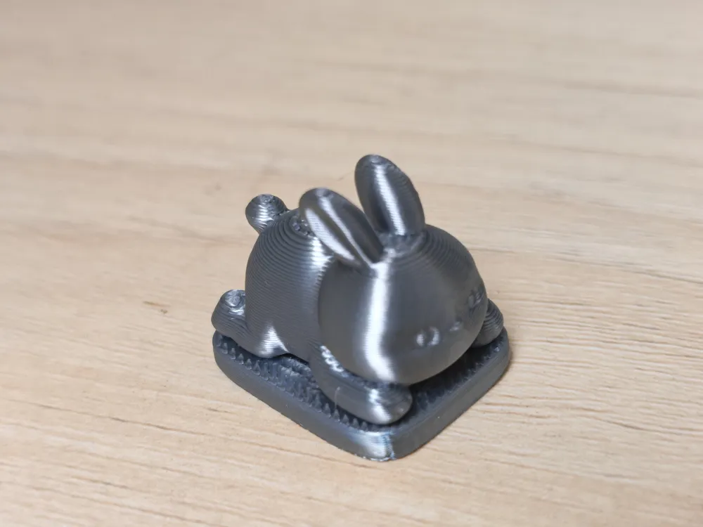 Recling Rabbit Reclining Rabbit Model Ornament - Free 3D Print Model - MakerWorld