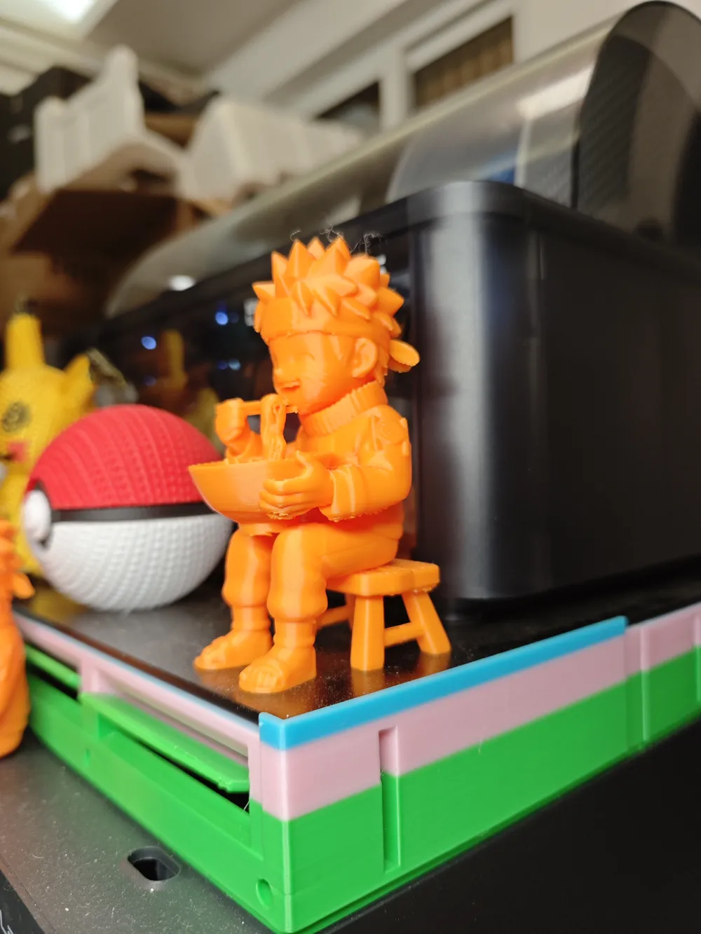 Naruto Eating Ramen - Free 3D Print Model - MakerWorld