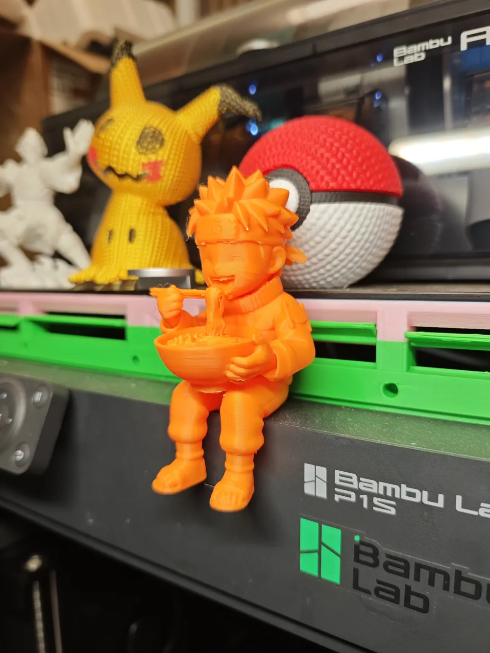 Naruto Eating Ramen - Free 3D Print Model - MakerWorld