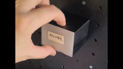 Pegboard two-part drawer organizer, 30mm spacing, 6mm hole diameter