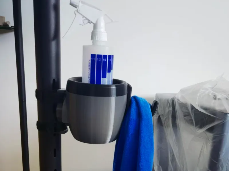 水壶置物毛巾悬挂架Bottle and towel hanger