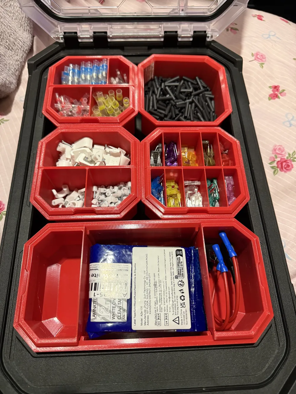Half Size Divider for modified StackTech Bins - Free 3D Print Model ...