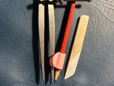 Spring Dividers Chalk & Pencil Holder