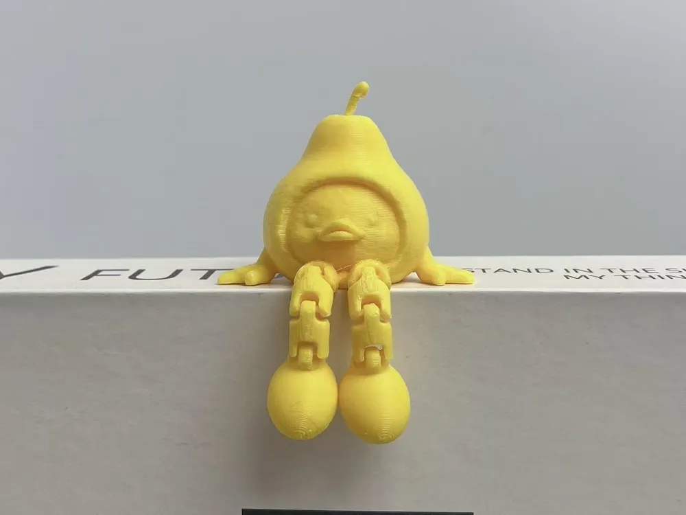 Articulated Pear Desktop Buddy Computer Ornament - Free 3D Print Model ...