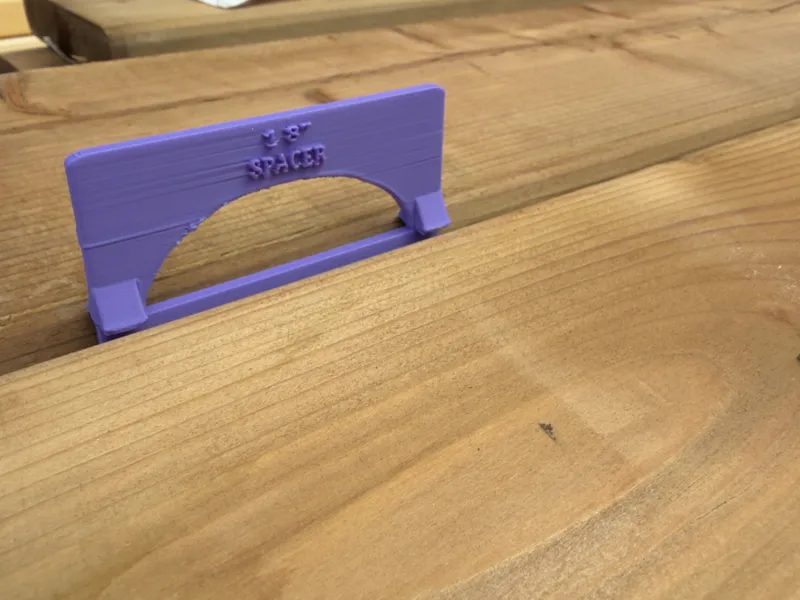 Deck Board spacer 