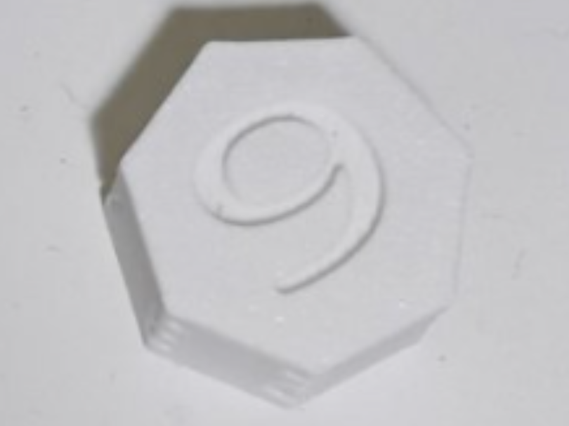 d9 - Denary 9, a fair dice with nine sides