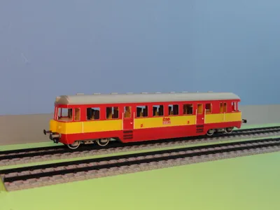 Motor Coach M240.0 + Trailer ČSD (Singrovka) H0
