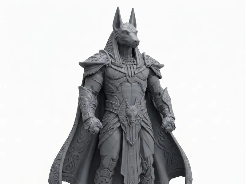 Anubis Egyptian Warrior