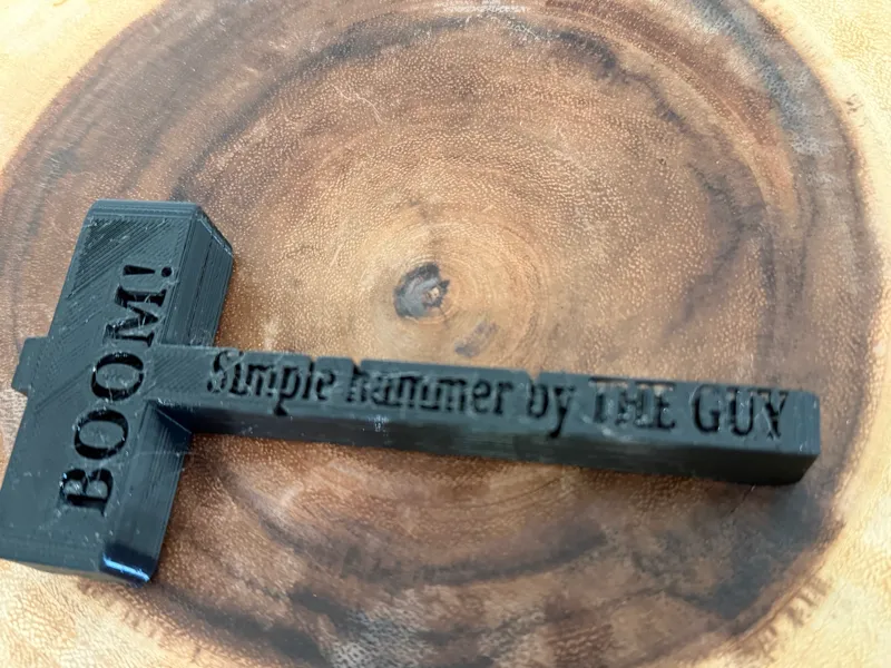 Simple hammer tpu fidget