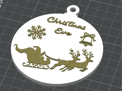 Christmas Eve Ornament