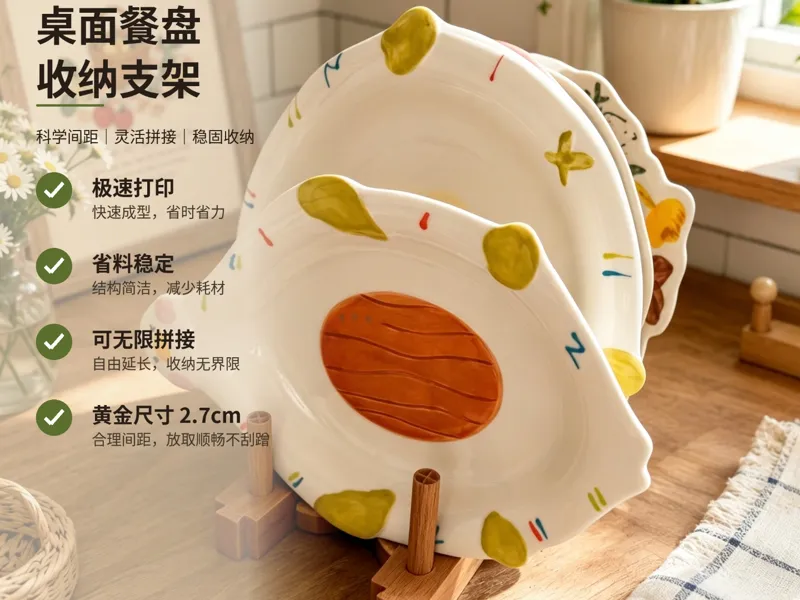 模块化餐盘支架