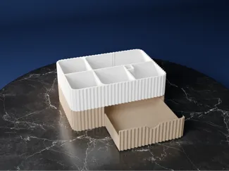 Moderner Schminkorganizer