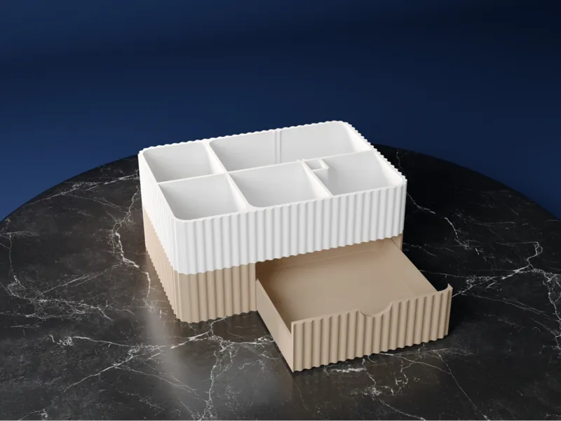 Moderner Schminkorganizer