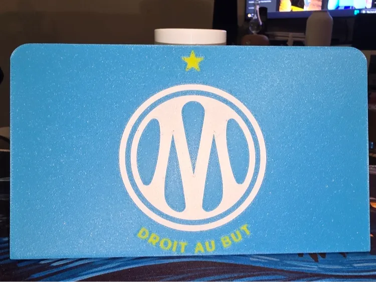 Plaque SWITCH OLED Olympique de Marseille OM
