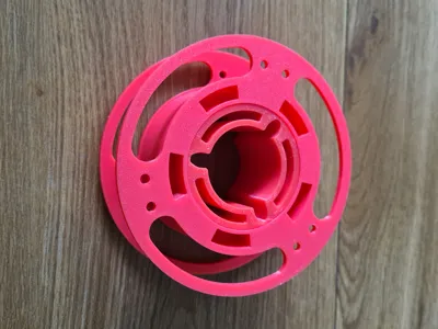 Mini Spool for PET Filament Maker