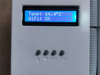 ESP32 mount box with screen