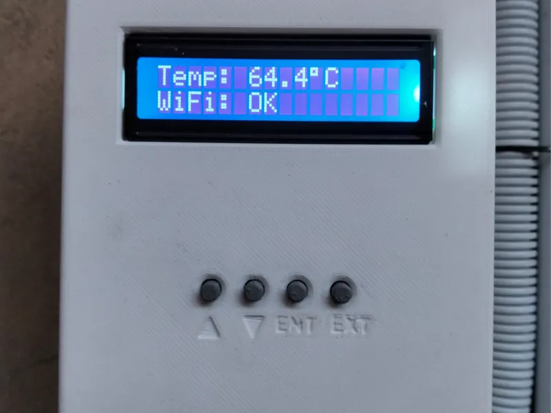 ESP32 mount box with screen