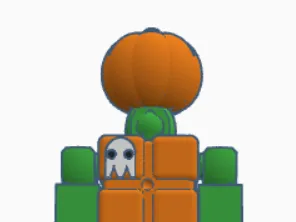 PUMPKIN BOT action figure