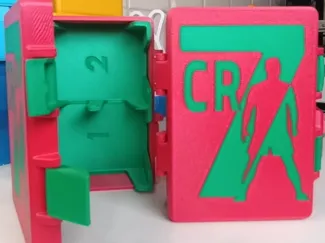 Caixa de Figurinhas CR7 com AMS