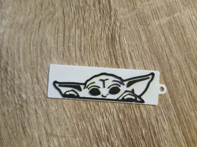 Grogu keychain