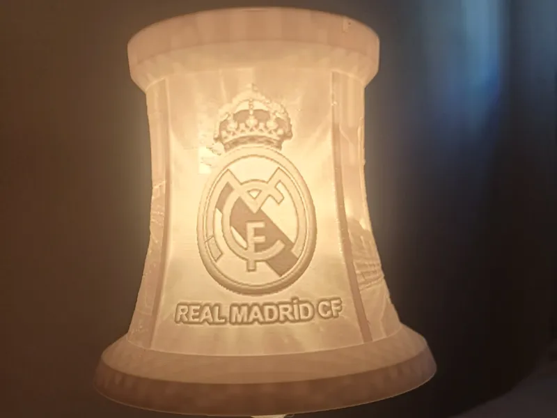 Lámpara del Real Madrid