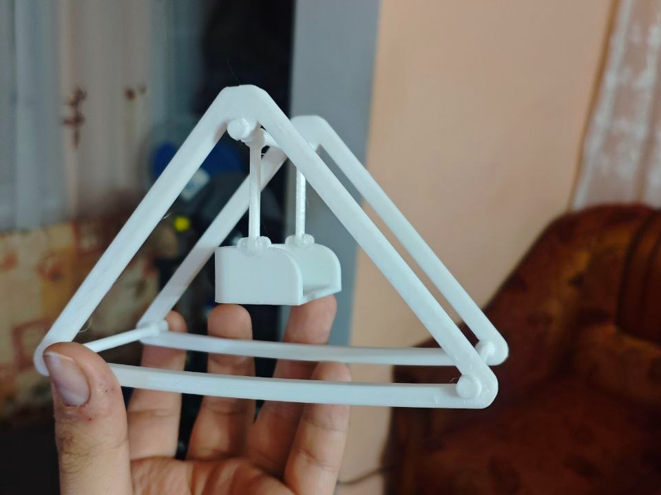 Toy Swing Set for Mini Figures