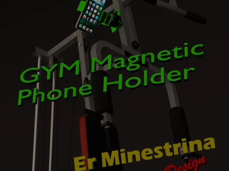 GYM Magnetic Phone Holder