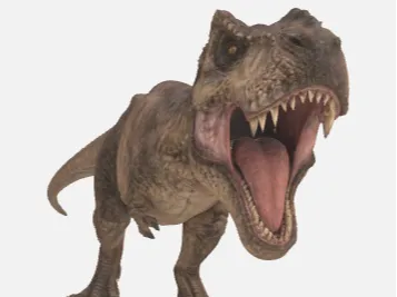 t-rex from Jurassic World